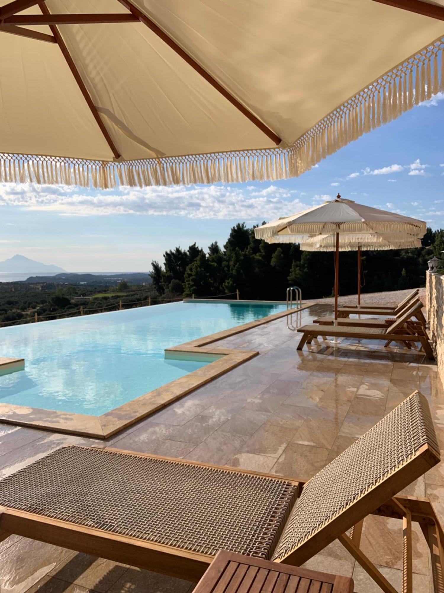 St Nikola Panoramic Suites Halkidiki Ayios Nikolaos Bagian luar foto