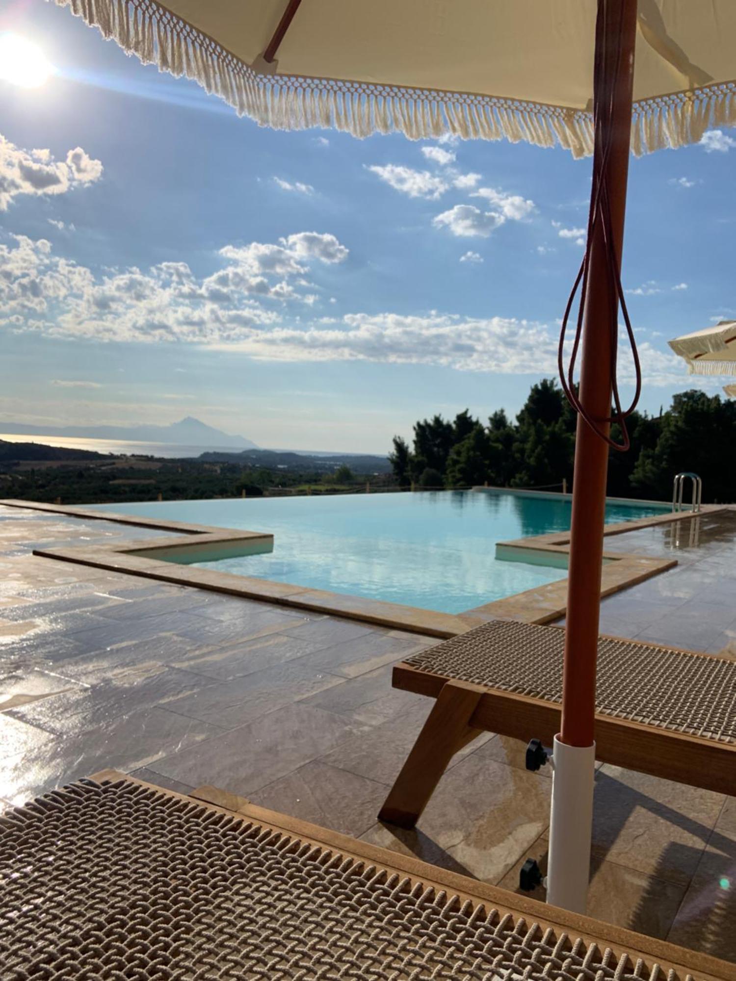 St Nikola Panoramic Suites Halkidiki Ayios Nikolaos Bagian luar foto