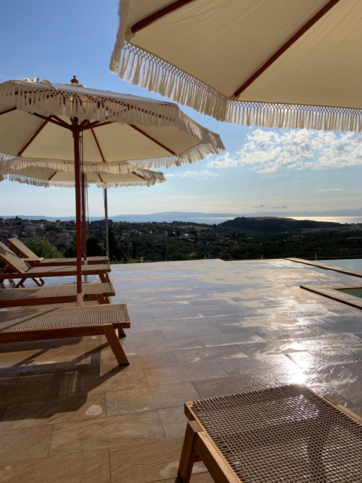 St Nikola Panoramic Suites Halkidiki Ayios Nikolaos Bagian luar foto