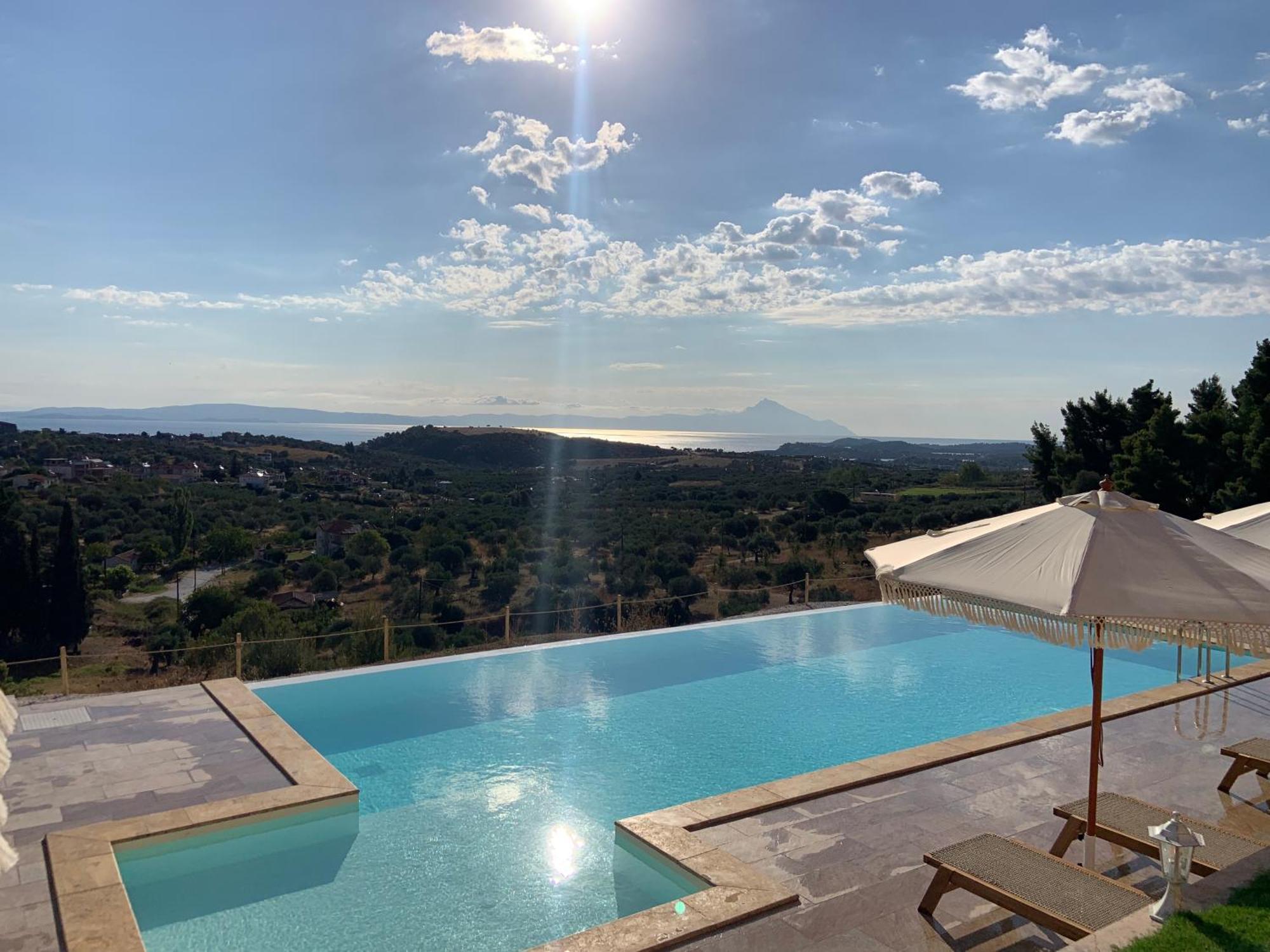 St Nikola Panoramic Suites Halkidiki Ayios Nikolaos Bagian luar foto